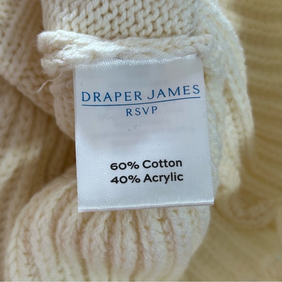 Draper James RSVP Women's Sweater Cream Size Small - Picture 3 of 9